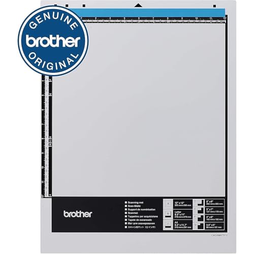 Brother ScanNCut DX Mat CADXMATS12, 12" x 12" Scanning Mat, Non-Tack to Convert Materials into Custom Designs - image 5