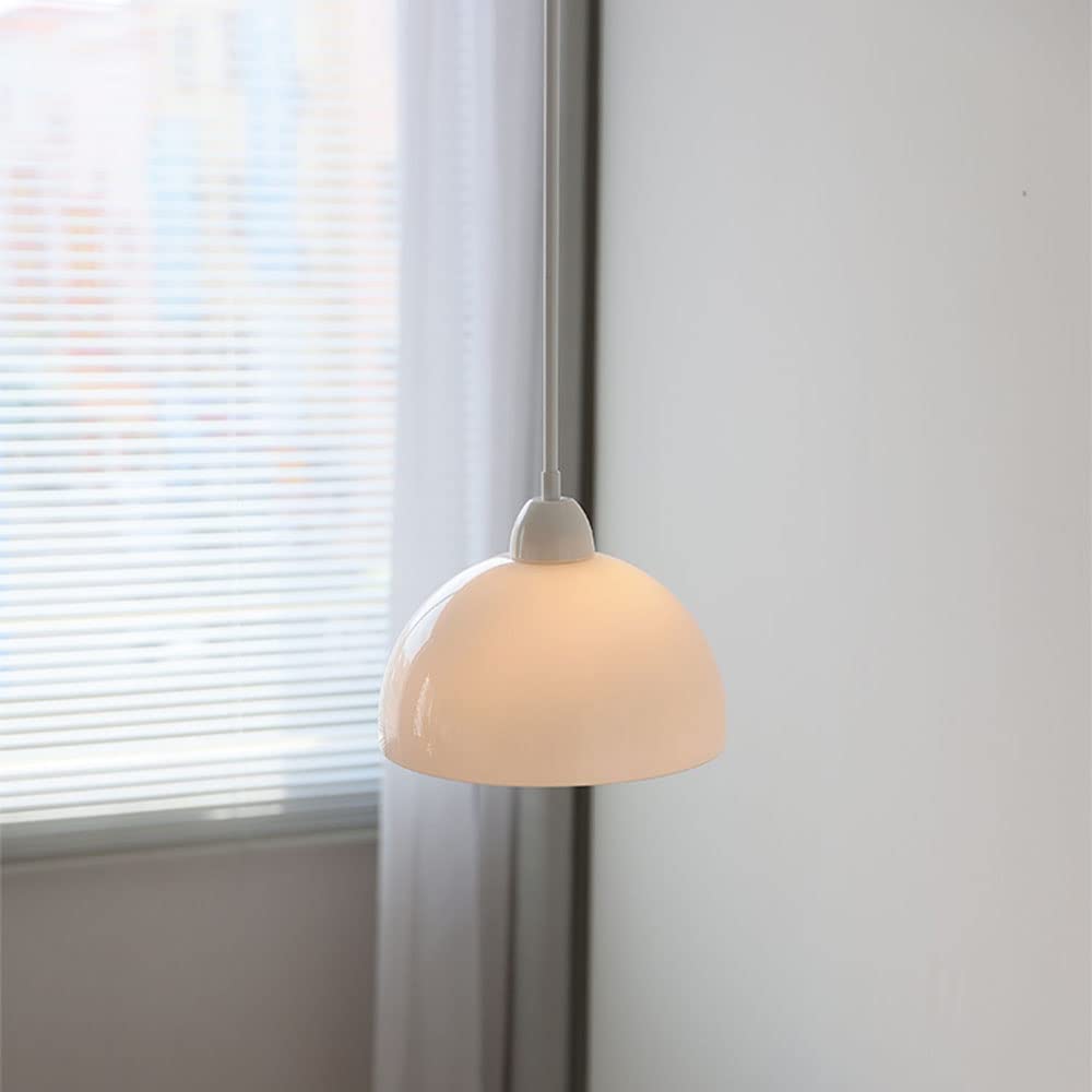 Lampe suspendue E27 1 lumière céramique et accueil verre suspension
