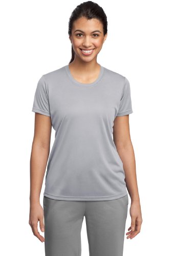 SPORT-TEK Ladies PosiCharge Competitor Tee XL Silver