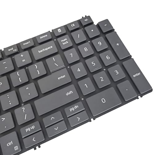 Image of Replacement Keyboard for Dell Latitude 15 3520,Vostro 3510 3520 5510 5515 7510 7620 Series Laptop Non-Backlit US Layout (Non-Backlit)