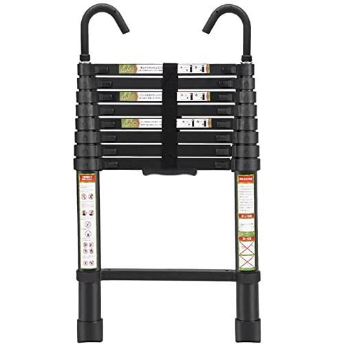 RIKADE Telescoping Ladder, 8.5 FT Lightweight Collapsible...