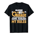 GLENN My Garage My Tools My Rules T-Shirt Name GLENN T-Shirt
