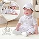Booulfi Baby Kleidung Jungen 0-3 Monate Baumwollstoff Baby Anzug Junge Hochzeit Taufanzug Taufkleid Junge Weihnachtsoutfit Trachtenhemd