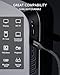 Stouchi 8K HDMI Cable 48Gbps 3ft, Ultra High Speed Short HDMI® Cable Braided Cord-4K@120Hz 8K@60Hz, eARC, DTS:X, HDCP 2.2 & 2.3, HDR 10 Compatible with Roku TV/PS5/HDTV/Blu-ray, Black