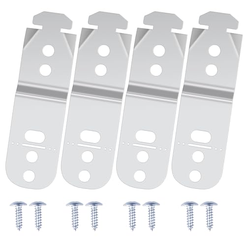 Image of 4PCS 619985 00619985 Dishwasher Mounting Bracket Fit for Bosch Dishwasher