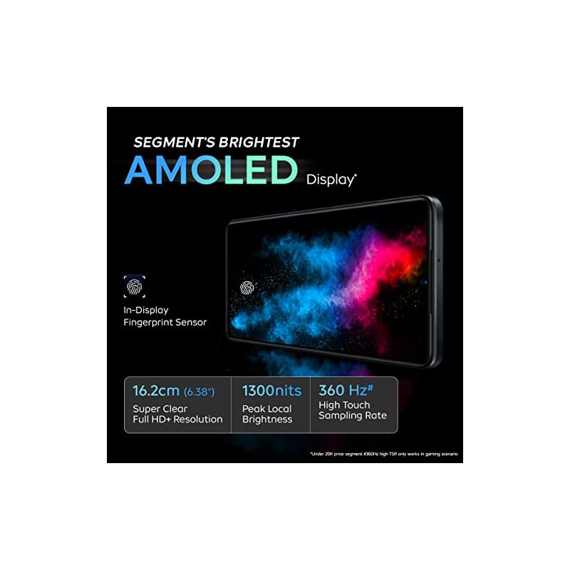 iQOO Z7s 5G by vivo (Norway Blue, 6GB RAM, 128GB Storage) | Ultra Bright AMOLED Display | Snapdragon 695 5G 6nm Processor | 64 MP OIS Ultra Stable Camera | 44WFlashCharge - Image 4