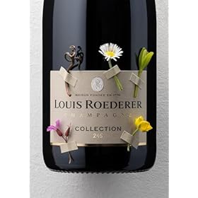 Buy Louis Roederer Collection Brut Champagne with Elegant Flutes in a Stylish Wooden Hinged Presentation Box 75cl 12.5% ABV – DrinxCom