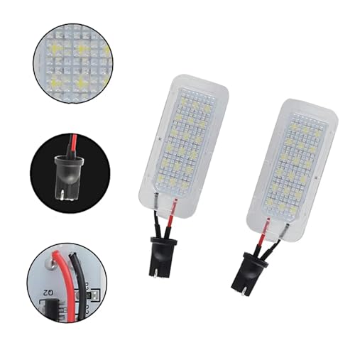 Luces LED de matrícula para Jaguar XF para solucionar fallos de luz 4