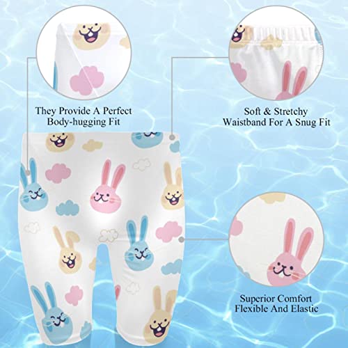 Pantalón corto de natación para niños con estampado multicolor S 2