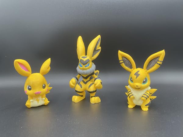 Create-A-Mon Premium Paint Kit, Lapivolt, 3D Monster Models, Wate...