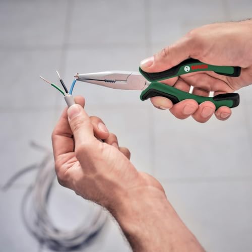 Bosch Home and Garden Pense Seti 4 Parça (Kargaburun, Yan Keski, Pense, Boru Anahtarı)