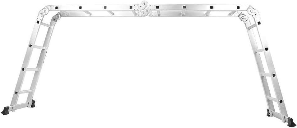 Bеѕt Cуbеr Mоndау 🔥 Folding Ladder, Multi-Purpose Extension Work Task Step Ladder with 2 Panels for Home Bеѕt Cуbеr Dеаlѕ 🔥 Folding Ladder, Multi-Purpose Extension Work Task Step Ladder with 2 Panels for Home