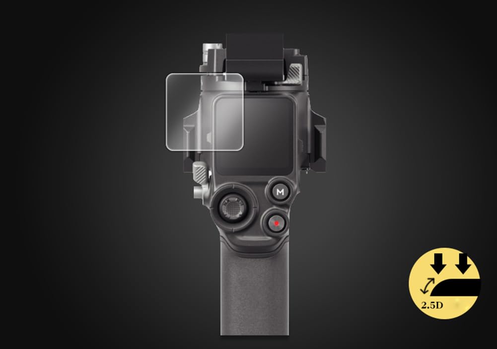 Kepuch Protezioni Schermo per DJI RS4 / DJI RS4 Pro - Vetro Temperato 2 Pacchi