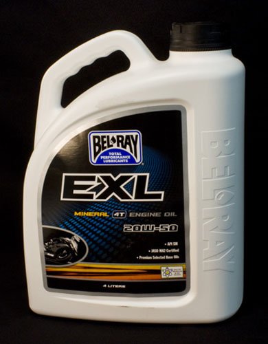 Aceite para motor mineral 20W-50 4 litros Bel-Ray