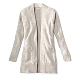 Orvis Women's Cashmere Open Front Cardigan Sweater