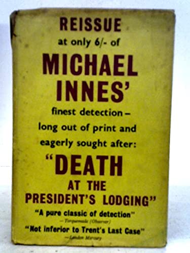 Death At The President's Lodging B0011G3VAI Book Cover