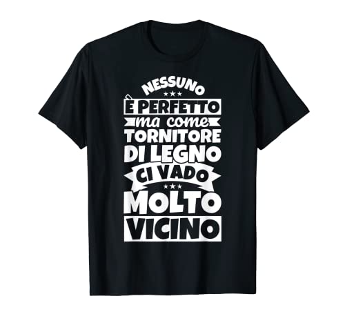 Tornitore di legno divertente Maglietta