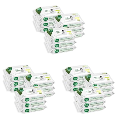 Image of Mother Sparsh Natural Care Water Baby Wipes 60 Pcs (Pack of 27)I 100% Plant Made Fabric From Forest Land | Fresh+Cleanse (with Cucumber) Plant Powered Water Wipes For Baby I Cotton Cloth Like Bigger Sheets