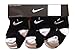 Nike Infant Baby Socks BlackWhite 6 Pairs, Size 12-24 Months