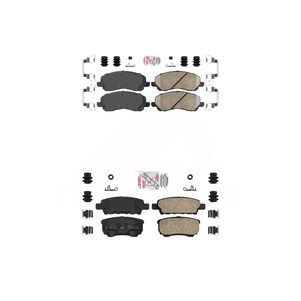 Front Ceramic Disc Brake Pads Kit For Jeep Dodge Patriot Chrysler Compass Avenger 200 Caliber Mitsubishi Lancer Sebring KNF-100342