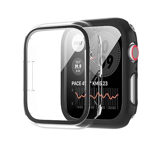 Coque Apple Watch Series 8 7 45 mm verre trempé iWatch protection rigide légère