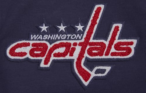 Pro Standard MENS NHL WASHINGTON CAPITALS CLASSIC CHENILLE FULL ZIP HOODIE MIDNIGHT NAVY M by Pro Standard - Used condition - Image 4