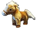 no!no! Light Tan Brown Remote Control Battery Operated Walking Toy Horse