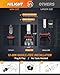 Nilight 9007 LED Bulbs, 350% Brighter, 10000LM HB5 LED High and Low Dual Beam Bulbs 6000K Cool White, Compact Size, Pack of 2