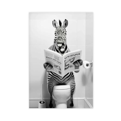 Joli zèbre pour la lecture décoration de chambre et cadeau original