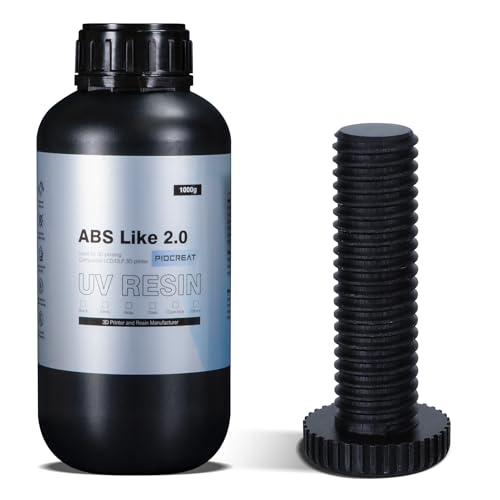 PioCreat ABS-Like 3D Printer Resin 2.0, 405nm UV Curing 3D Printing Photopolymer...