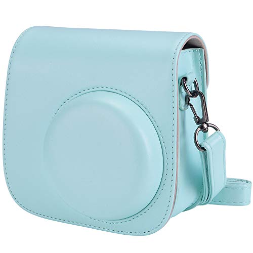 Customer Favorite Tiessic Instax Mini 9 Camera Case Compatible With Fujifilm Instax Mini 9 Mini 8 Mini 8 Camera With Shoulder Strap And Pocket Ice Blue Accuweather Shop