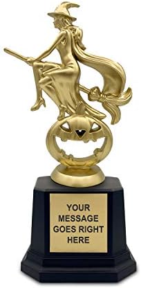 Halloween Party Trophy Witch - Customize Now