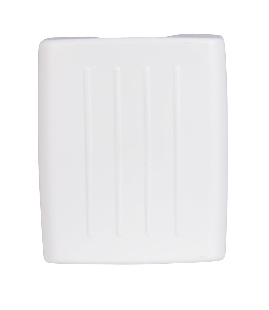 Wenko Kumba Sgabello bagno, Plastica, Bianco, 35 x 35 x 45 cm