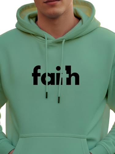 Image of XENOVAURBAN Hoodie for Men /Women | Unisex fit Cotton Fleece Hooded Sweatshirt - Faith