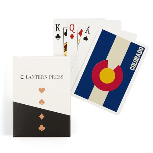 Baraja de póker Colorado State Flag 52 cartas
