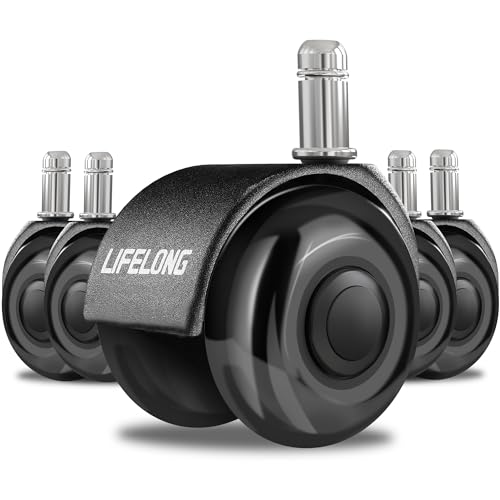 2 Inch Dual Office Chair Wheels