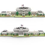 SEMKY Micro Mini Blocks White House Famous Landmark Model Set,(3000Pieces) -Building and Architecture Toys Gifts for Kid and Adult - Image 2