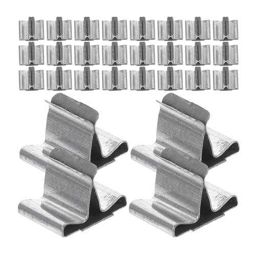 Bases metálicas para mechas de vela, 400 piezas