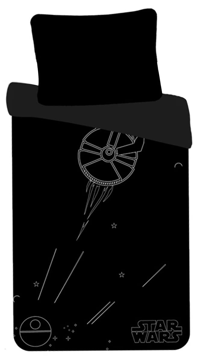 Housse De Couette Star Wars - Microfibre Premium - Multicolore - Impression 3D - 200x200cm - Maison