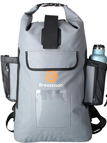 Breezsisan Dry Bag Backpack Waterproof 30l | water sports Bags for: Boating Kayaking