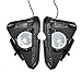 ECAHAYAKU Compatible with Toyota RAV4 2016 2017 2018 Car LED DRL Daytime Running Lights Turn Signal Yellow Indicator Daylights Replace Fog Lamp Covers Accessories