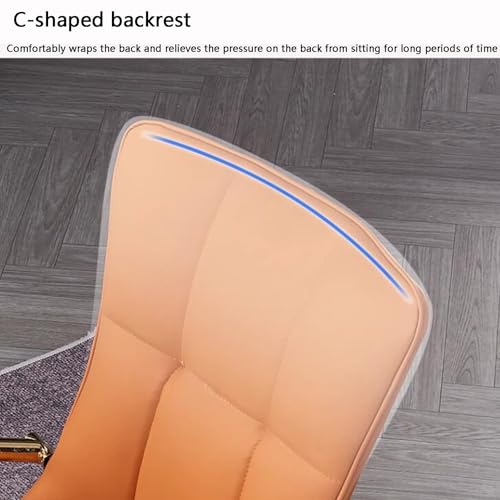 Chaise de bureau à dossier haut et assise réglable ergonomique