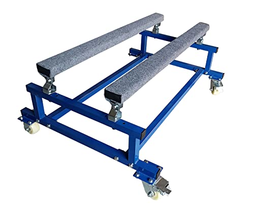 Watercraft PWC Dolly Jet Ski Stand Cart Boat Cradle Waverunner Trailer Trolley, Blue