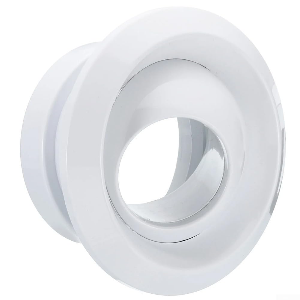 Diffusore d'aria rotondo da 15,2 cm, regolabile, girevole, a sfera, per condotti da parete, soffitto, soffitto
