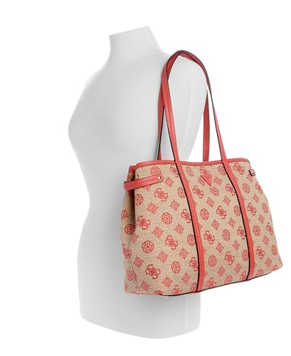 Image of Guess Women's Printed Tote| Ladies Purse Handbags | Gift For Ladies