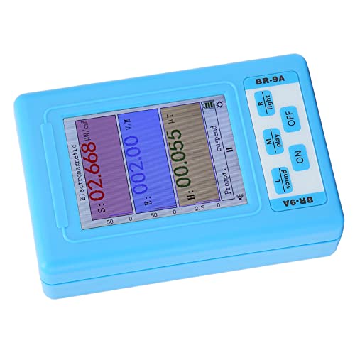 Detector de campo magnético pantalla grande fácil uso miniatura 2