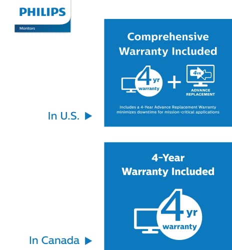 Philips 328E1Ca 32" Curved Monitor, 4K Uhd, 120% Srgb, Adaptive-Sync, Speakers, Vesa, 4Yr Advance Replacement Warranty #TOP7