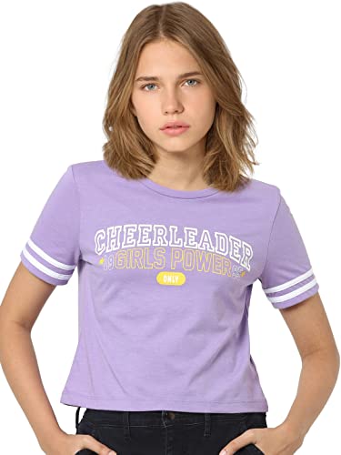 Image of ONLY Women's Cotton Regular Fit T-Shirt