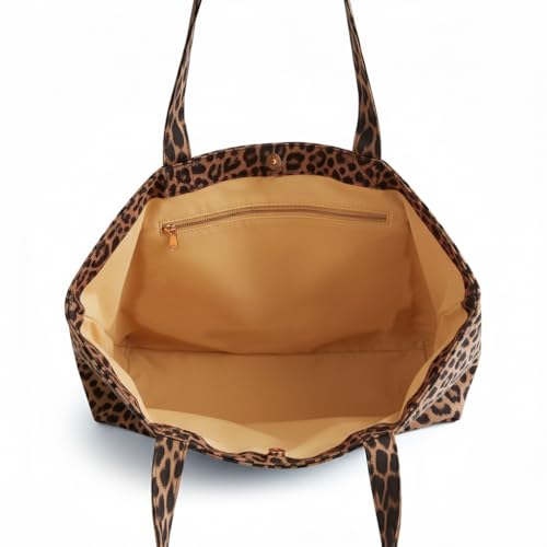 Bolso hombro grande para mujer estilo cebra informal miniatura 6