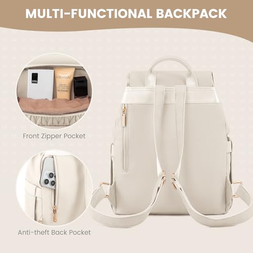 Image of LOVEVOOK Mini Backpack for Women,Small Backpack Purse for Travel Work Cute Backpack Daypack With Anti-theft Pocket Mini Bag for Daily College Shopping